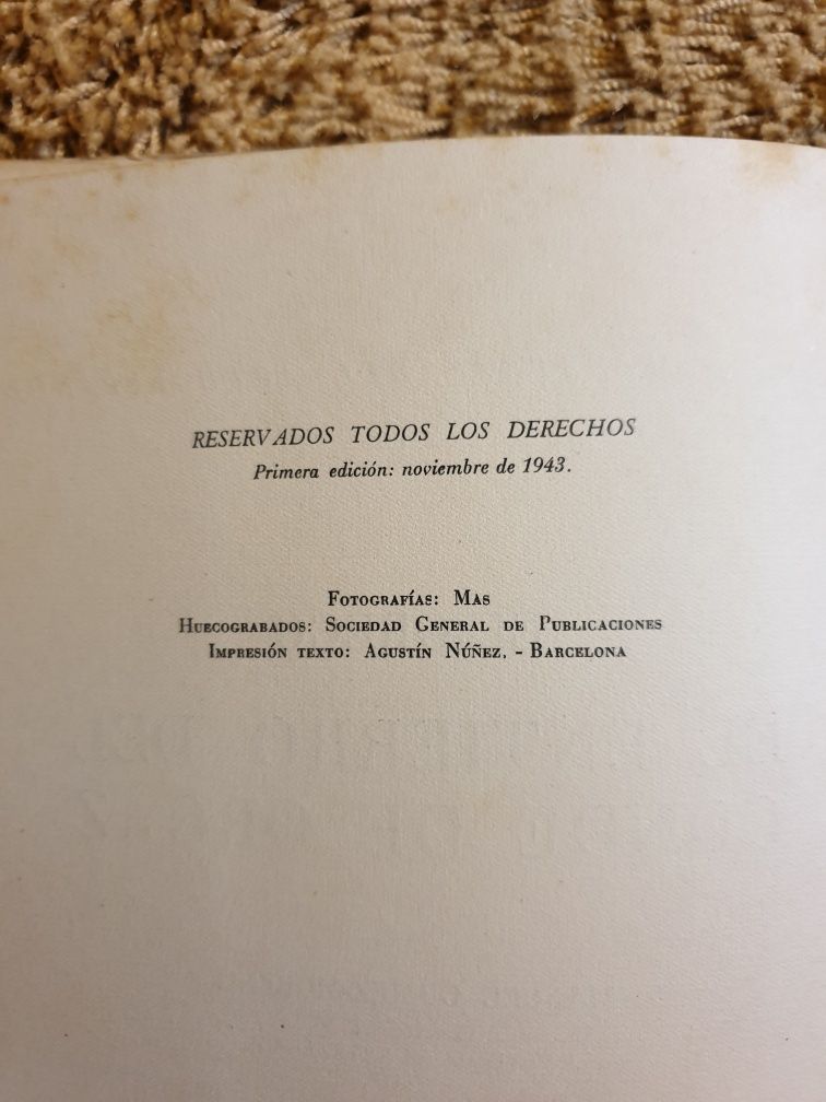 El entierro conde orgaz livro arte 1a edicao 1943