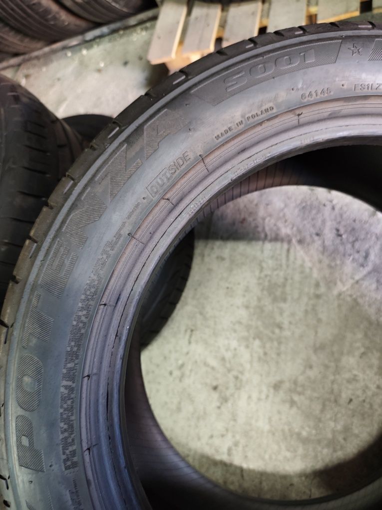Pneus 255/45r17 Bridgestone Potenza S001* com 75% piso