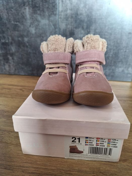 Buty zimowe dla dziewczynki