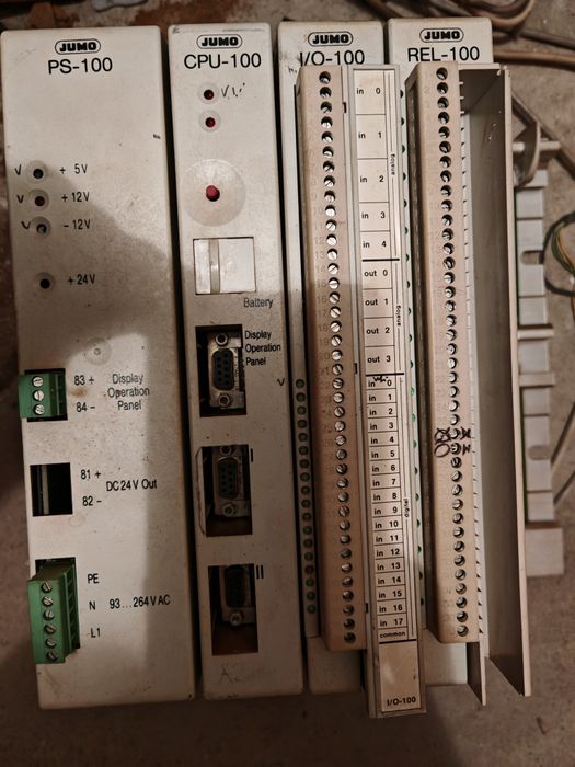 Sterownik JUMO CPU 100 + moduły