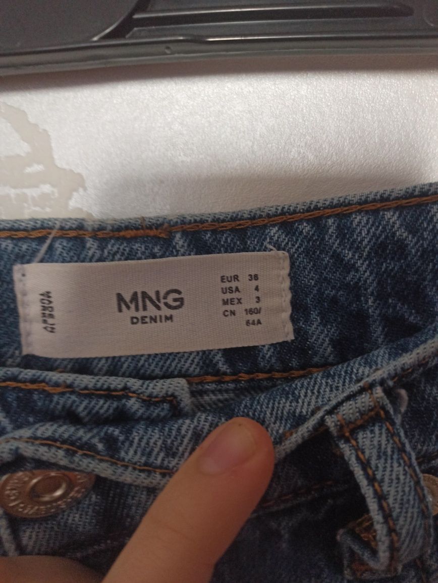 Джинси mng denim mom розмір 36(с-м)