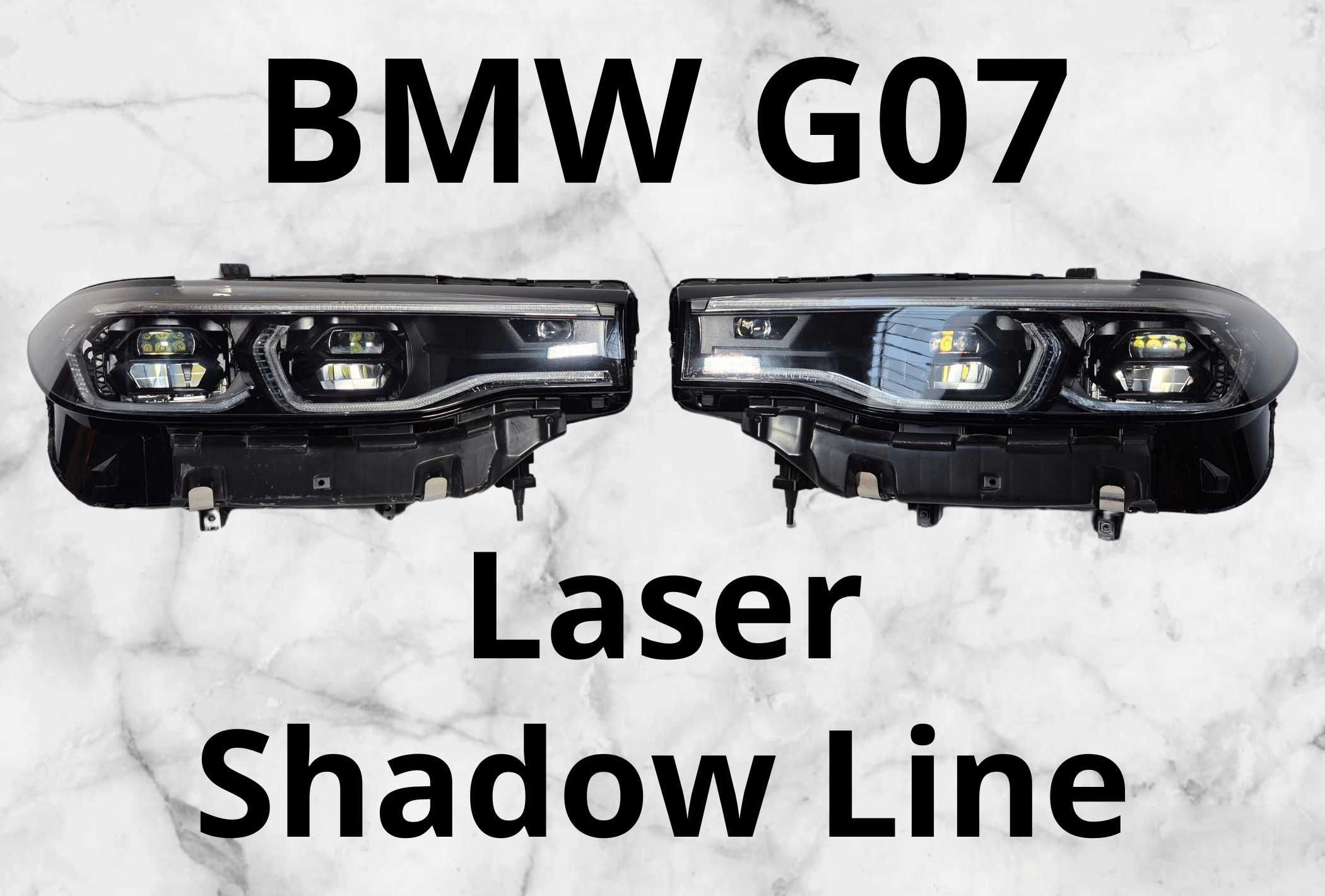 Фари BMW G07 Laser Shadow Line, Фара BMW G07 Laser, Б/в, Максимальні!