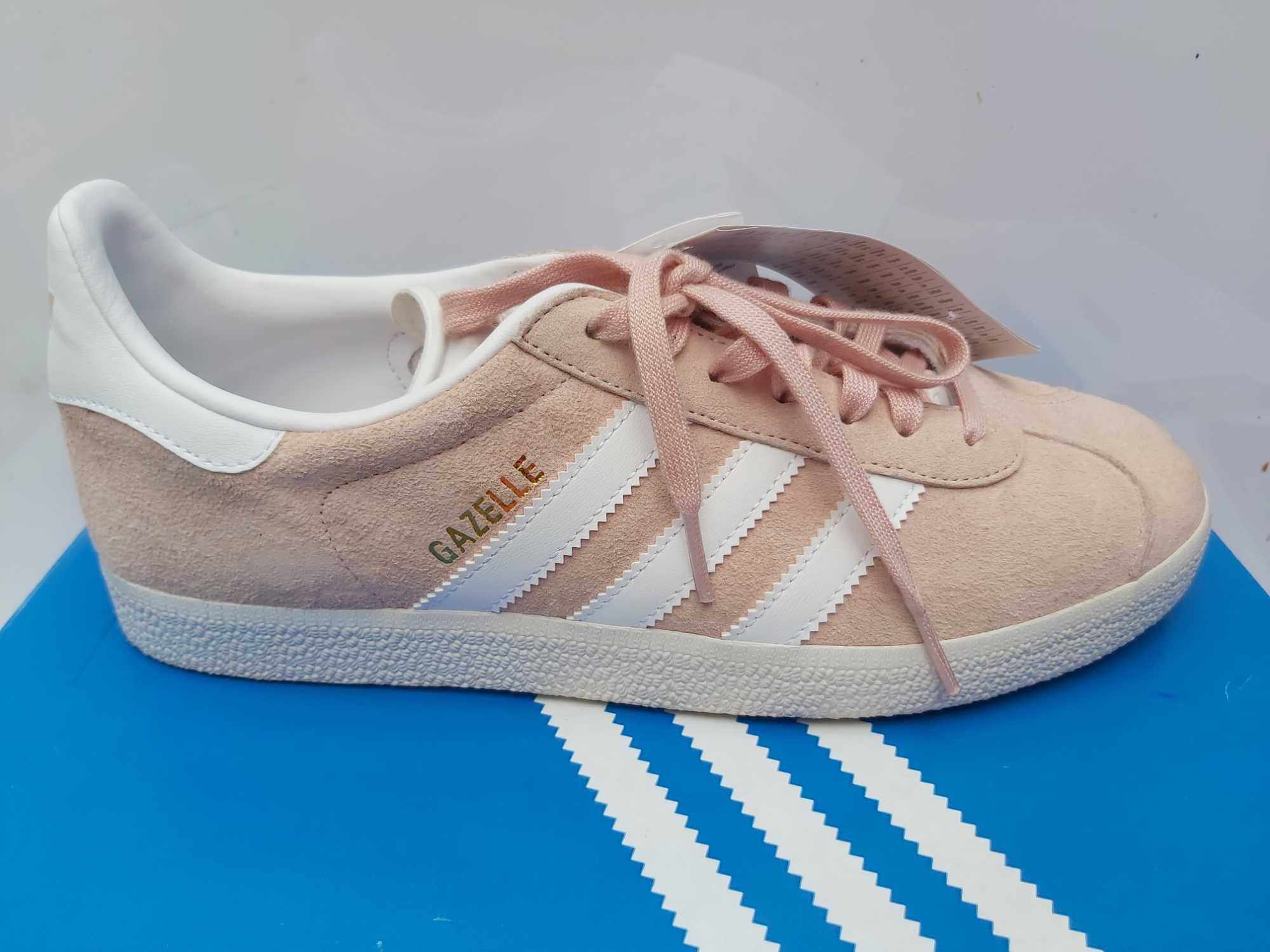 Sportowe buty ADIDAS gazelle pink różowe  sneakersy 40 2/3