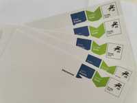 Envelopes correio verde internacional