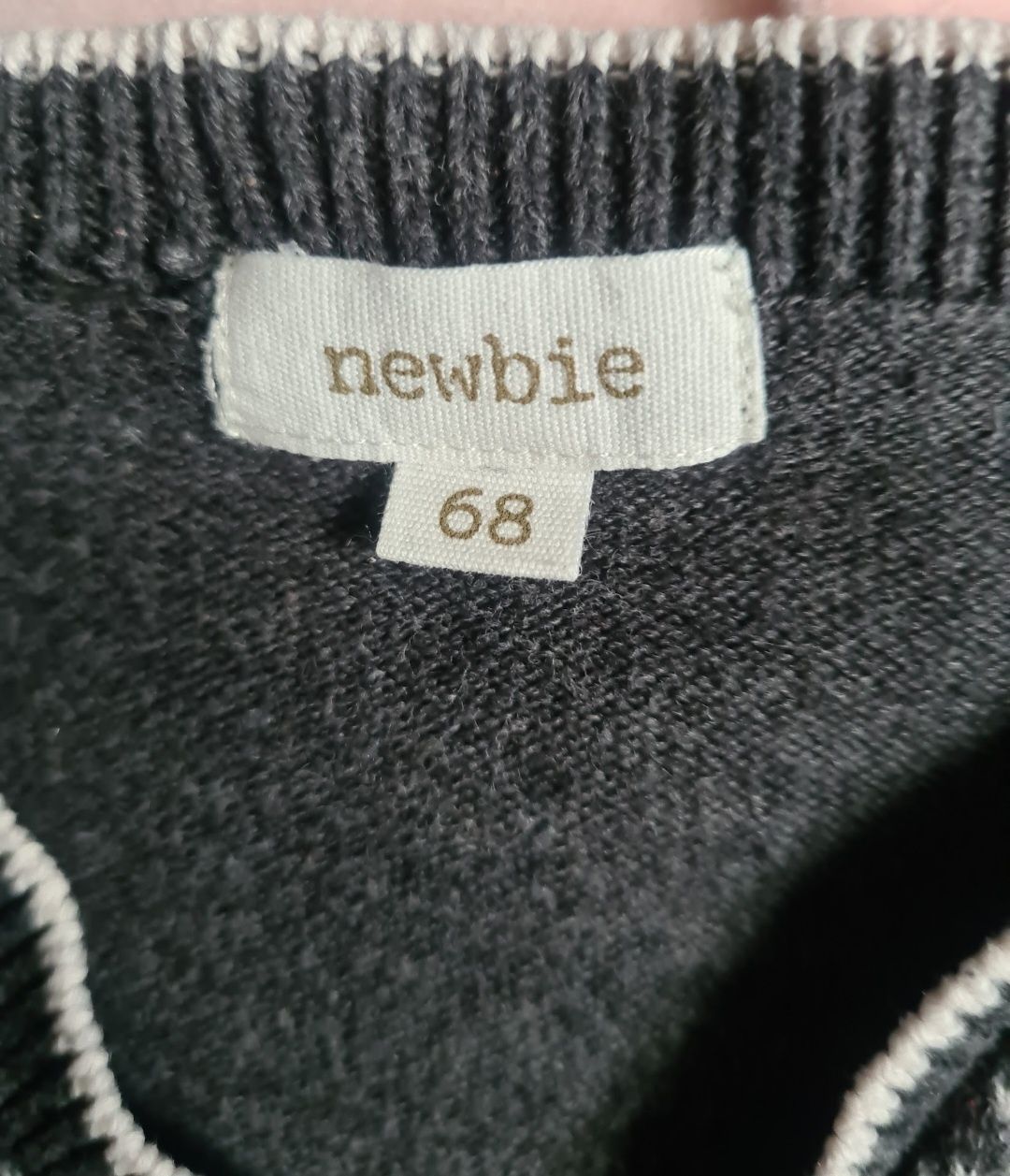 Swetr chłopięcy rozpinany Newbie r 68