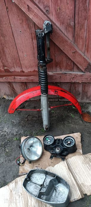 Вилка з крилом чезет ява 638-634 двигун підніжки фара поворот прибор