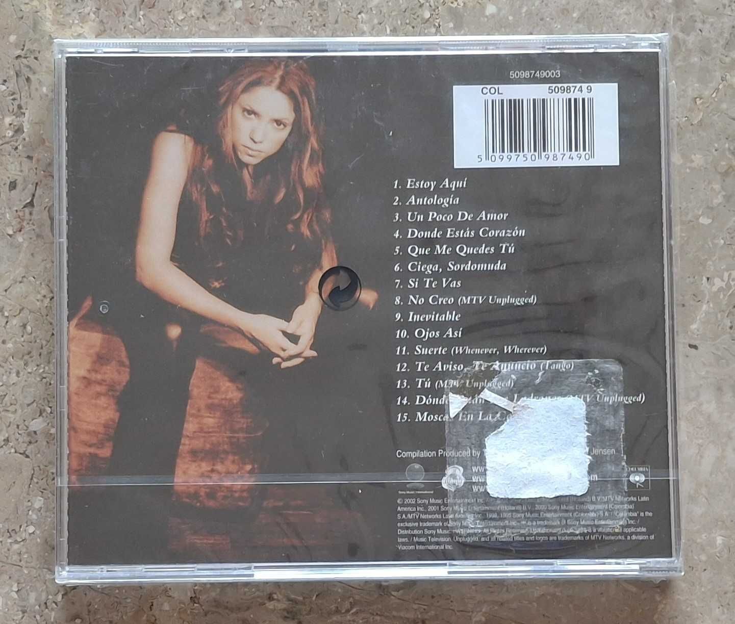 Shakira - CD - Grandes êxitos (novo e selado)