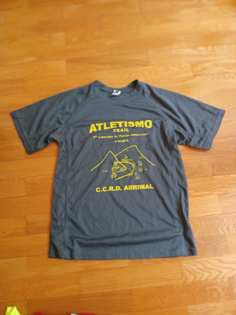 Tshirts técnicas de atletismo