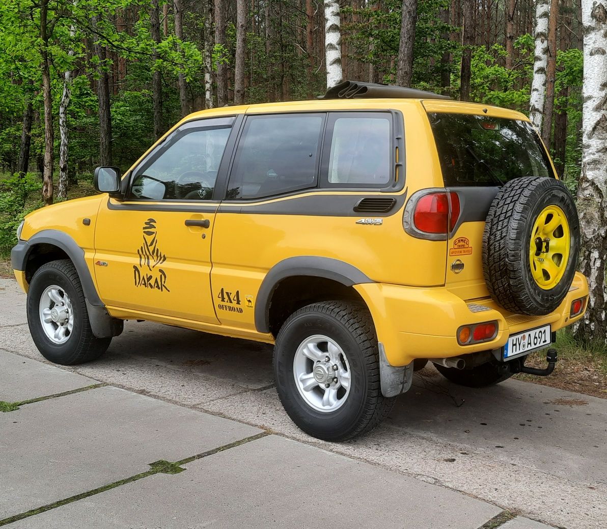 Nissan Terrano II cabrio 4x4 3 drzwi,krótki