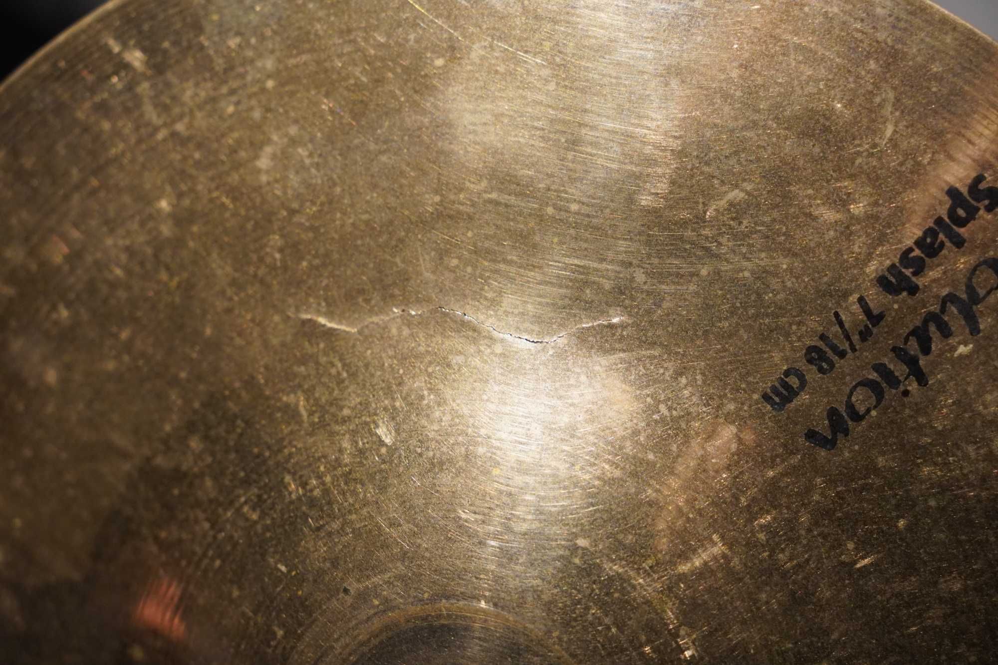 Prato Sabian 07" HHX Evolution Splash (com uma racha)