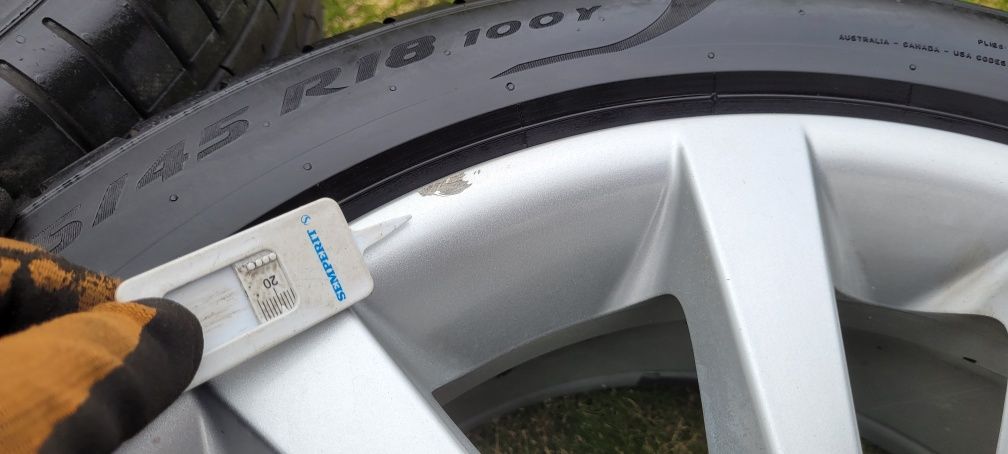 18" BMW F10 F11 F30 Oryginalne 5x120
