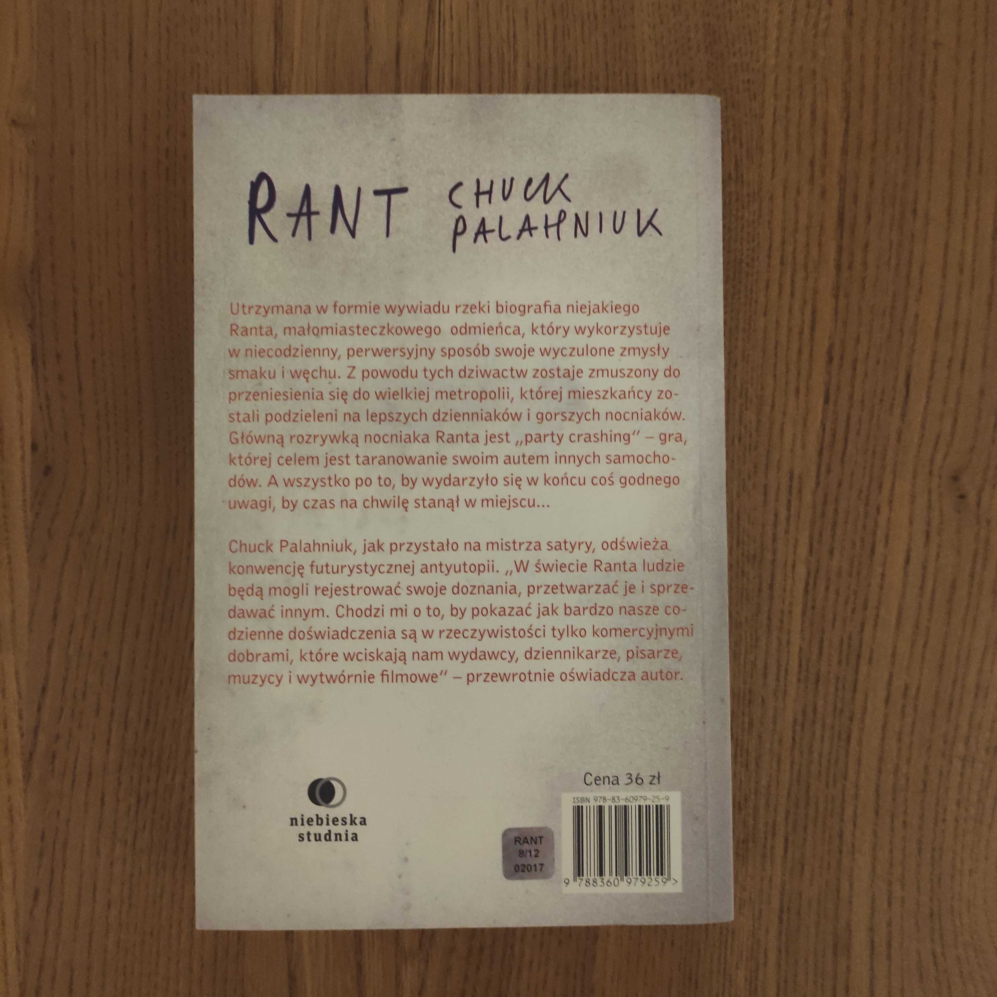 Rant - Chuck Palahniuk