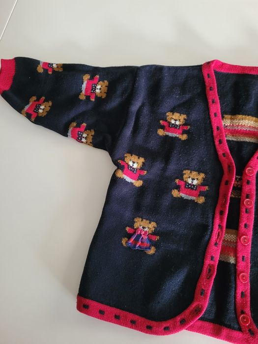 MARKS & SPENCER ciepły SWETEREK 104 cm 3-4 lat MODNY  BDB