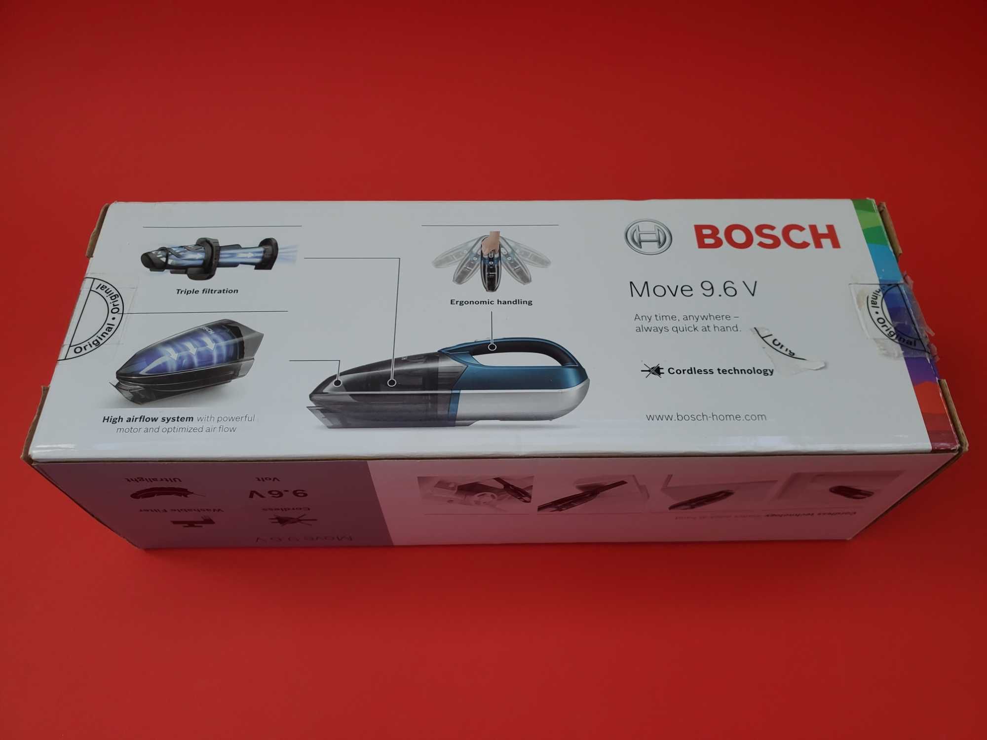 Беспроводной ручной (автомобильный) пылесос BOSCH Move 9.6