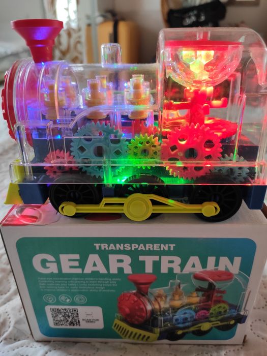 Дитяча музична іграшка Паровоз 3+.