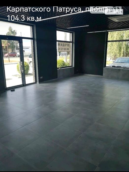 ПРОДАЖ КОМЕРЦІЙНОГО приміщення при центральній дорозі в'їзду в Ужгород