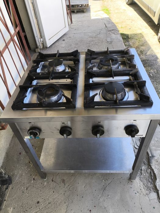 Kuchnia gastronomiczna 4 palniki Stalglast