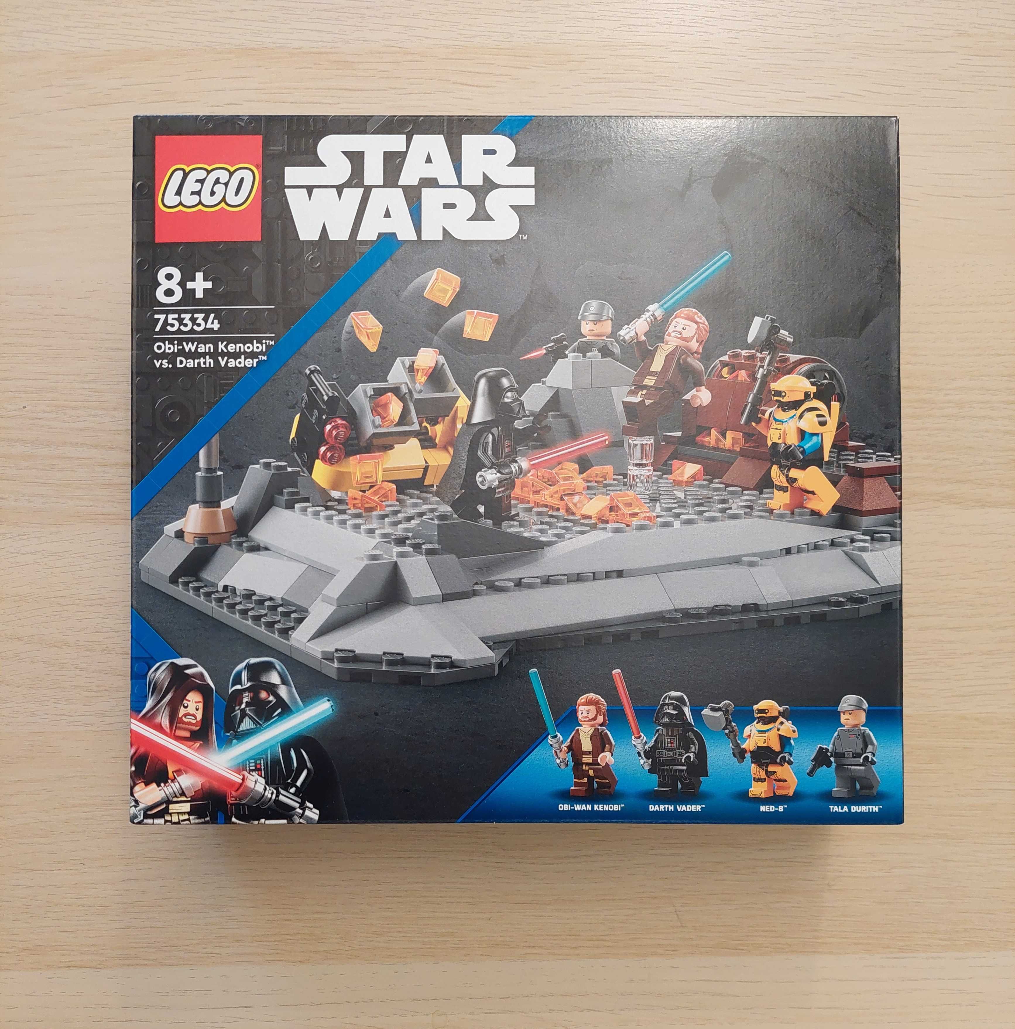 LEGO 75334 Obi-Wan Kenobi vs. Darth Vader - nowy