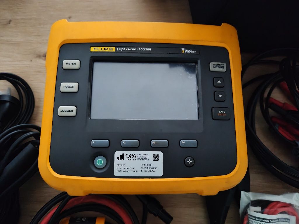 Fluke 1734 Energy Logger (3‑fazowy) z sondami iFlex