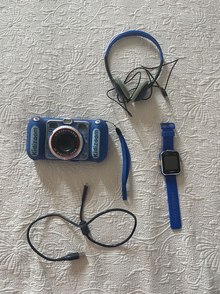 Camera e relogio Kidizoom
