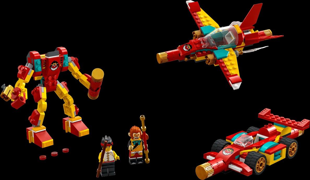 LEGO 80030 - Modele z kosturem Monkie Kida