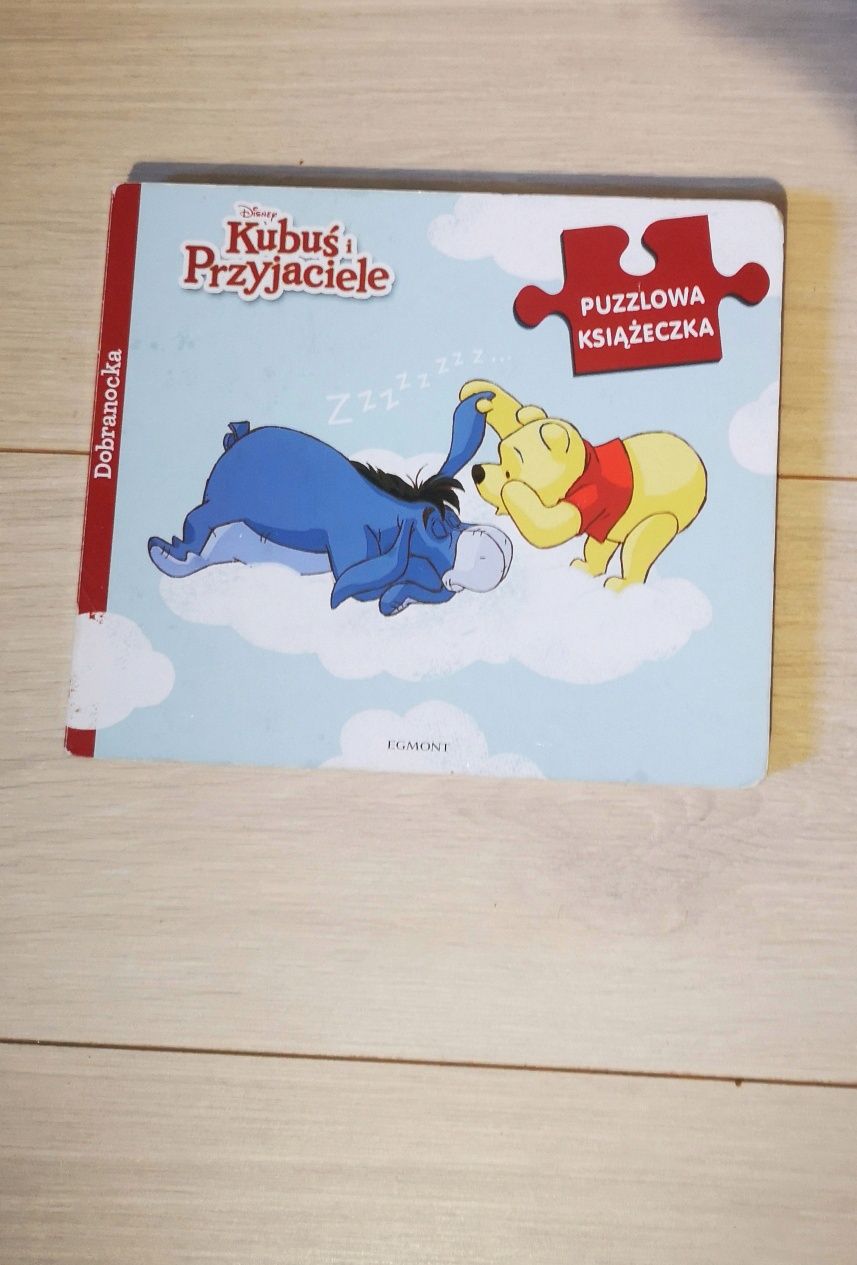 Kubuś Puchatek Disney - Puzzlowa książeczka / puzzle