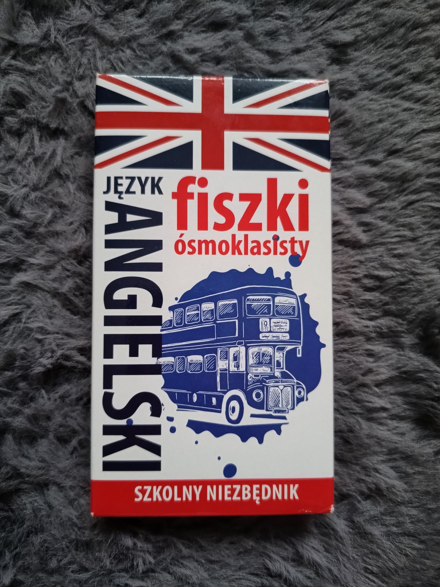 Fiszki ósmoklasisty j. Polski, j. Angielski, j. Niemiecki