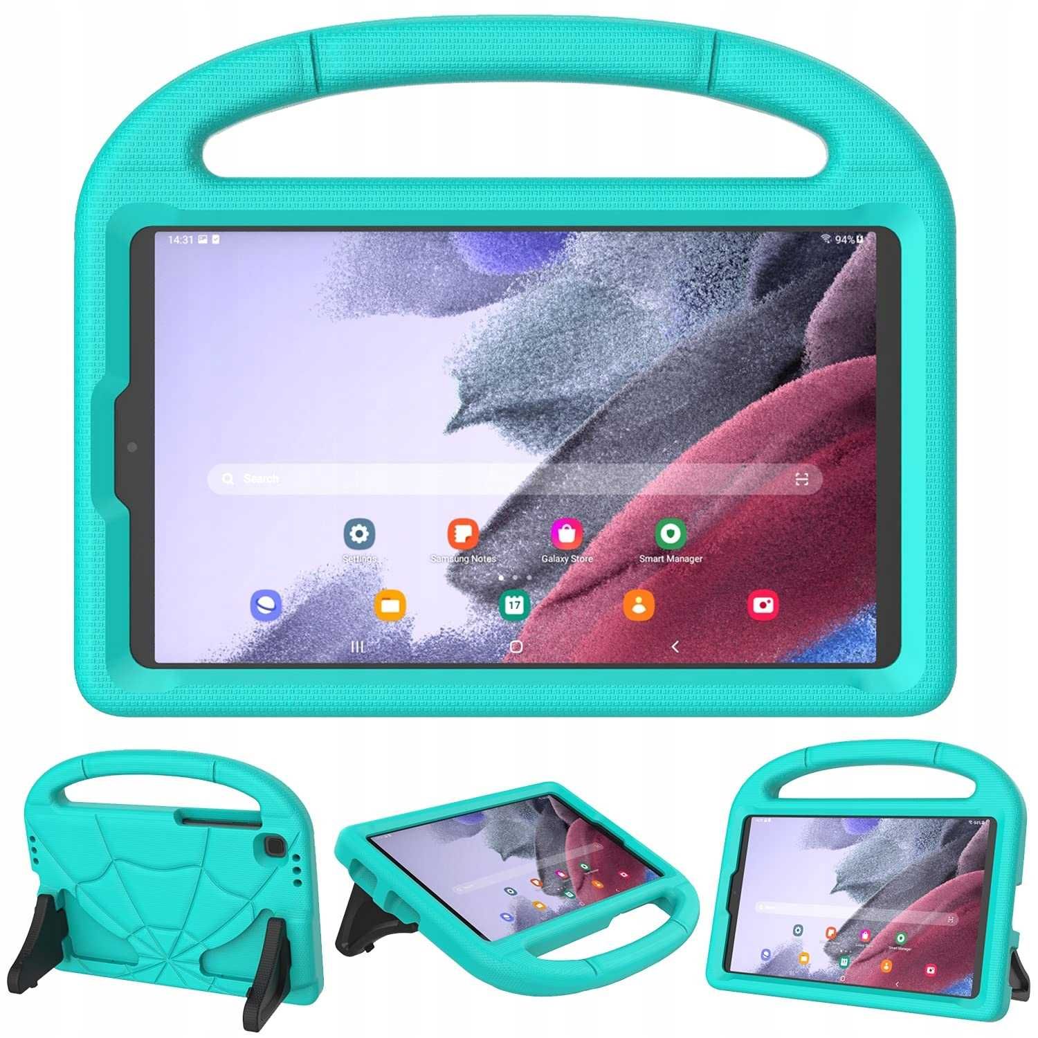 Etui Samsung Galaxy Tab A7 Lite 8,7" 2021 TURKUSOWY SPIDER MAN
