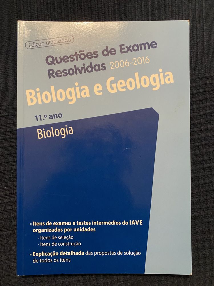 Livro com Questões de Exame Resolvidas - Biologia