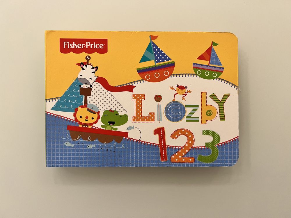 Książka Fisher Price Liczby, pierwsze liczy, cyfry