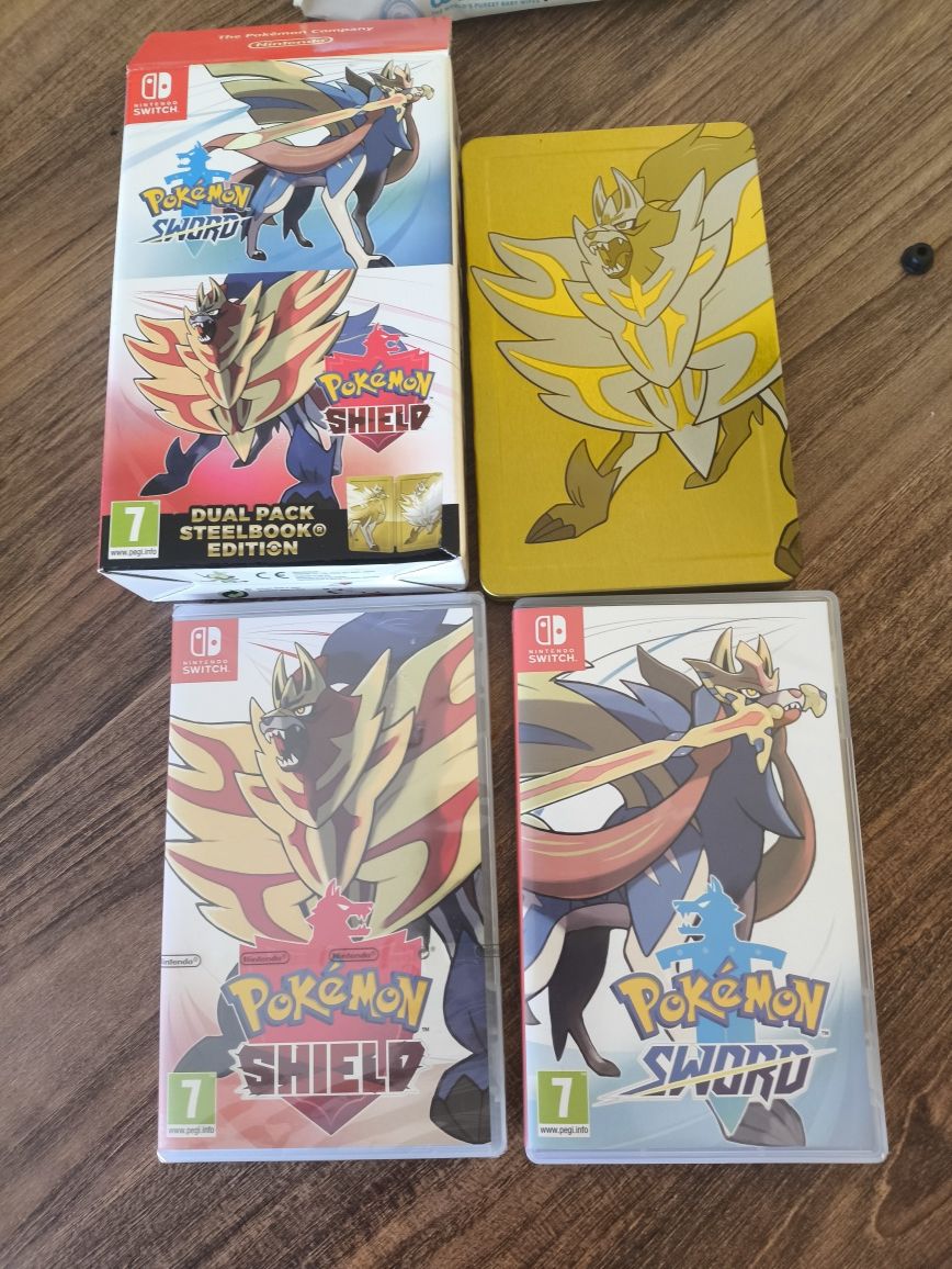 Pokemon sword and shield dual pack