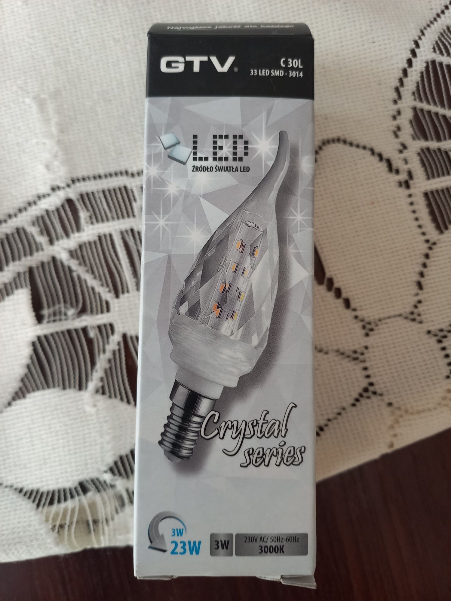 Zarowka led kryształ6 szt.
