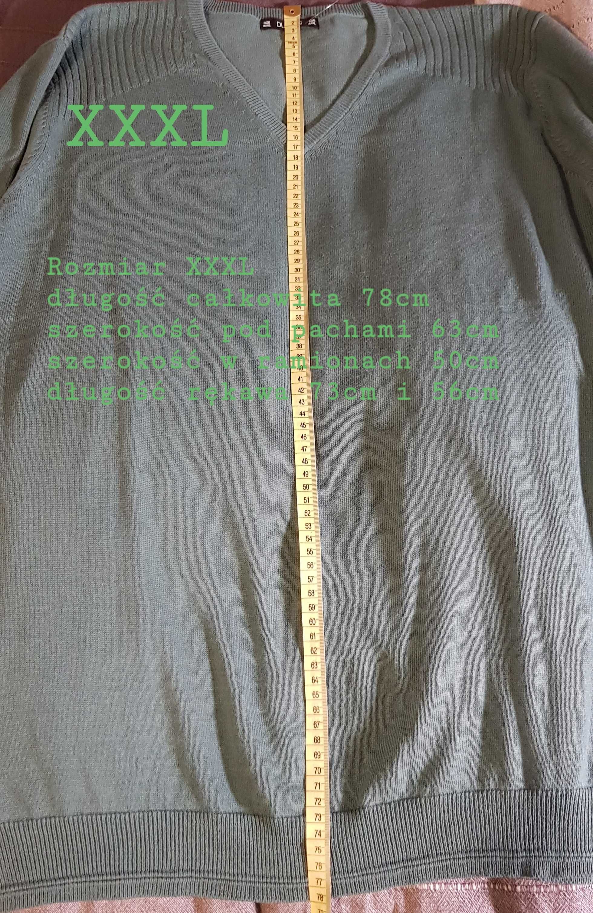 Sweter męski lekki XXXL