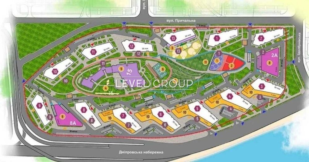 Продаж 1-кім квартири 48м2 з видом на Дніпро | ЖК Great |