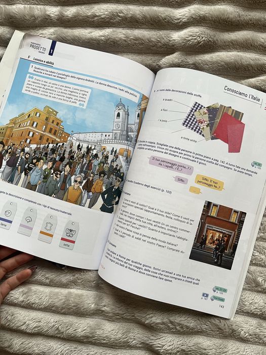 Zestaw: Nuovissimo Progetto Italiano 1 – Libro + Quaderno (A1–A2)