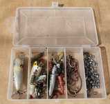 conjunto de amostras de pesca duras