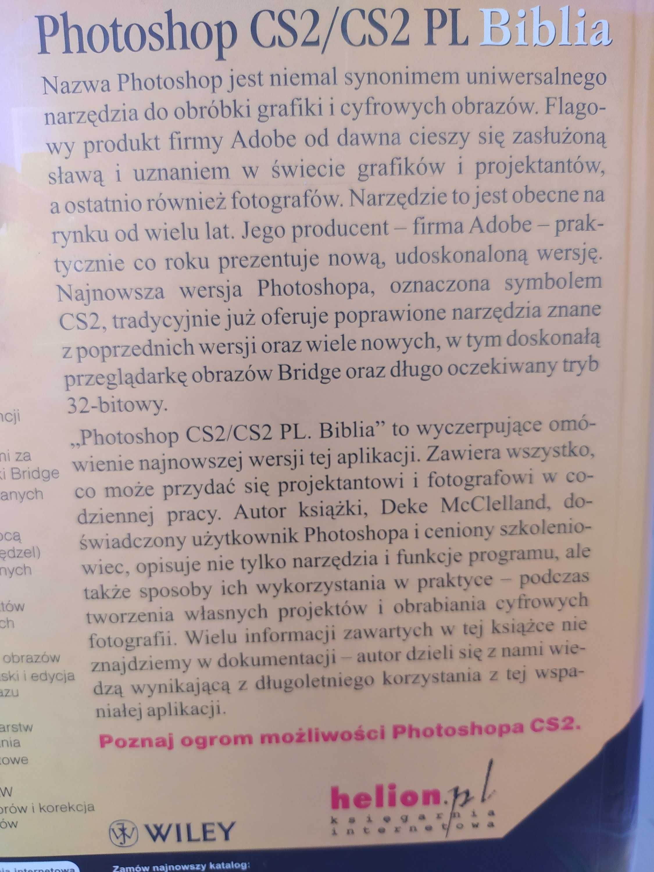 Photoshop CS2/CS2 PL książka Biblia Helion