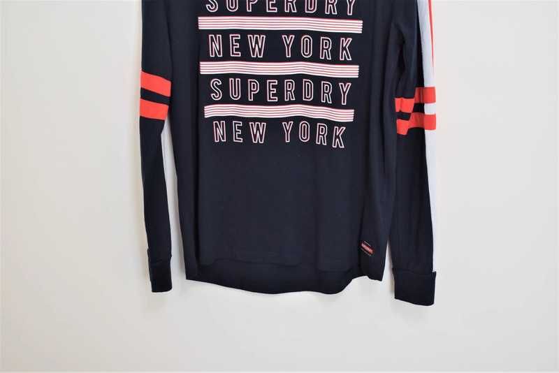 Superdry lekka bluza stretch nowy model idealna S 36 8