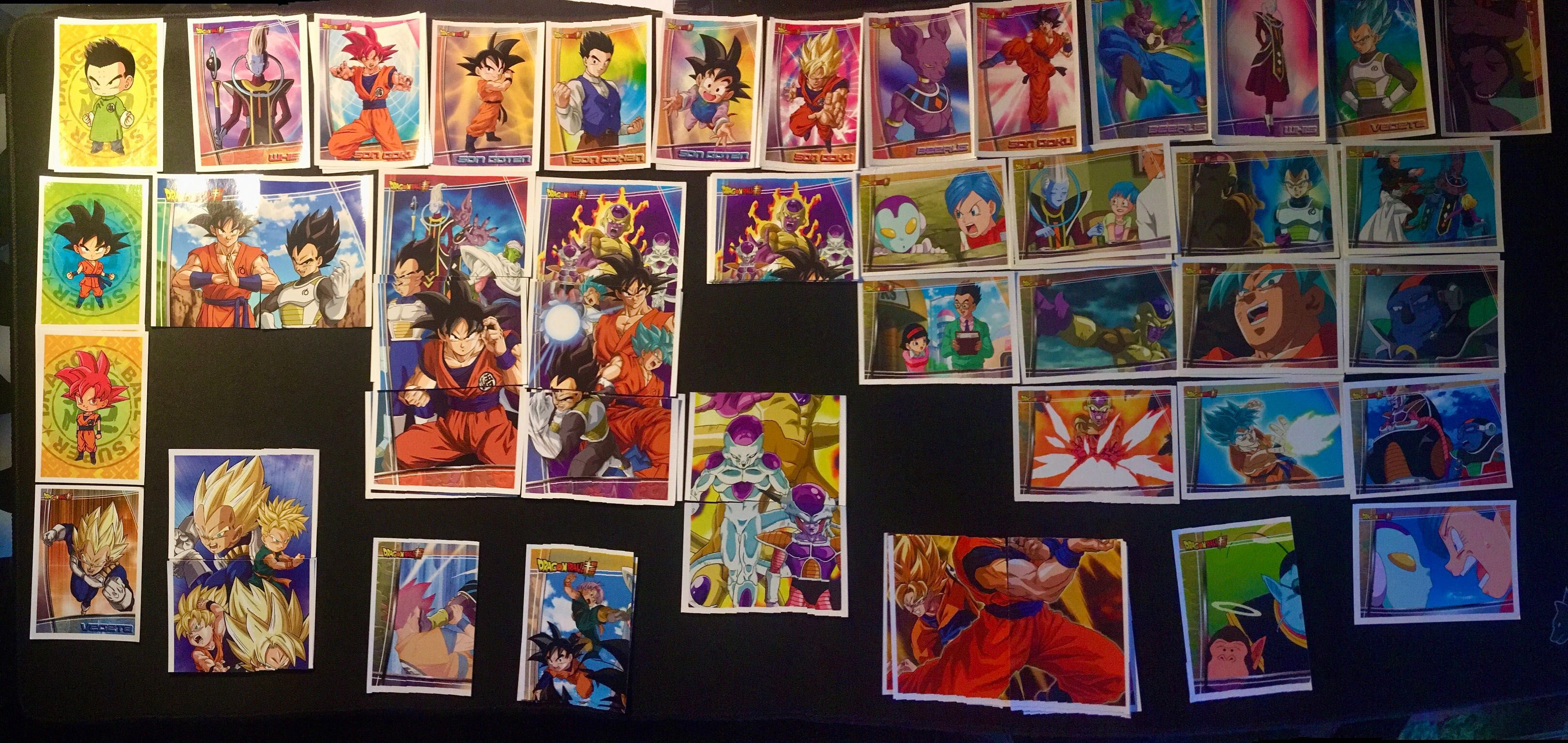 Cromos Dragon Ball Super