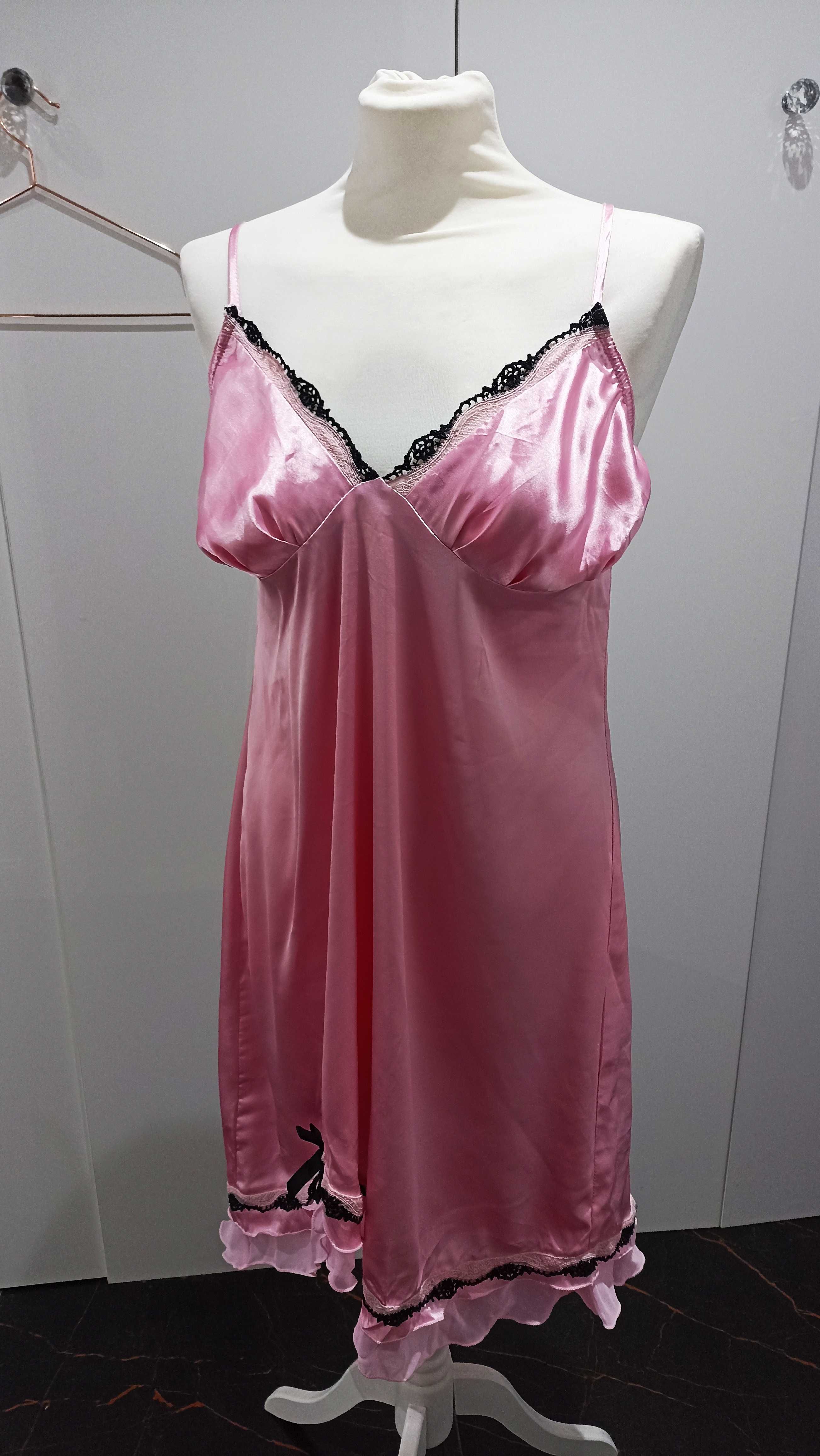 Komplet bielizny damskiej NOWA halka+majtki L/XL Livia Corsetti