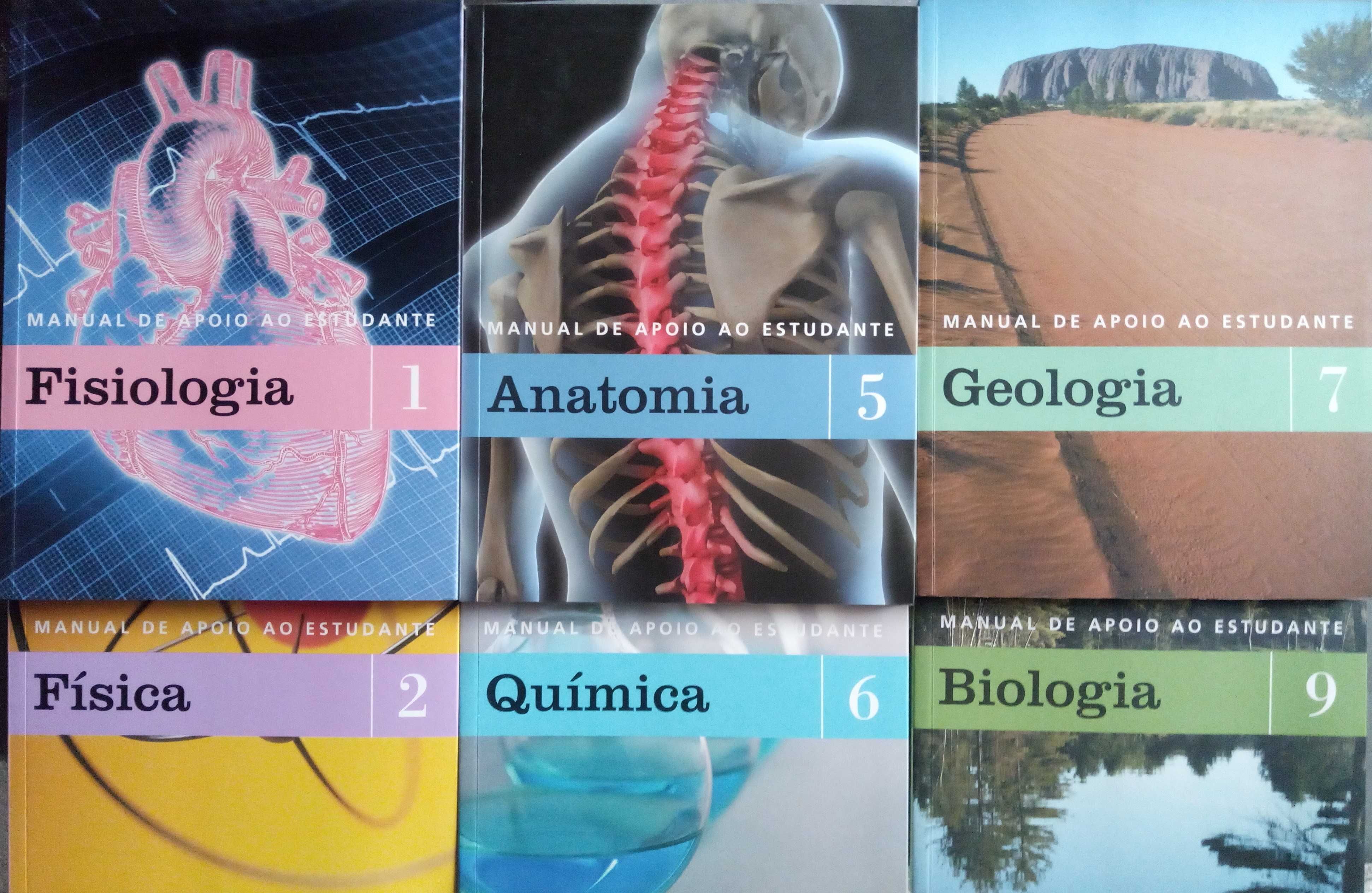 Manual Apoio ao Estudante Fisiologia/Anatomia/Química/Física/Geologia