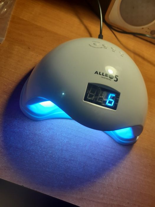 Lampa do paznokci Hybrydowych Żelowych 24 Diody LED/UV 48W