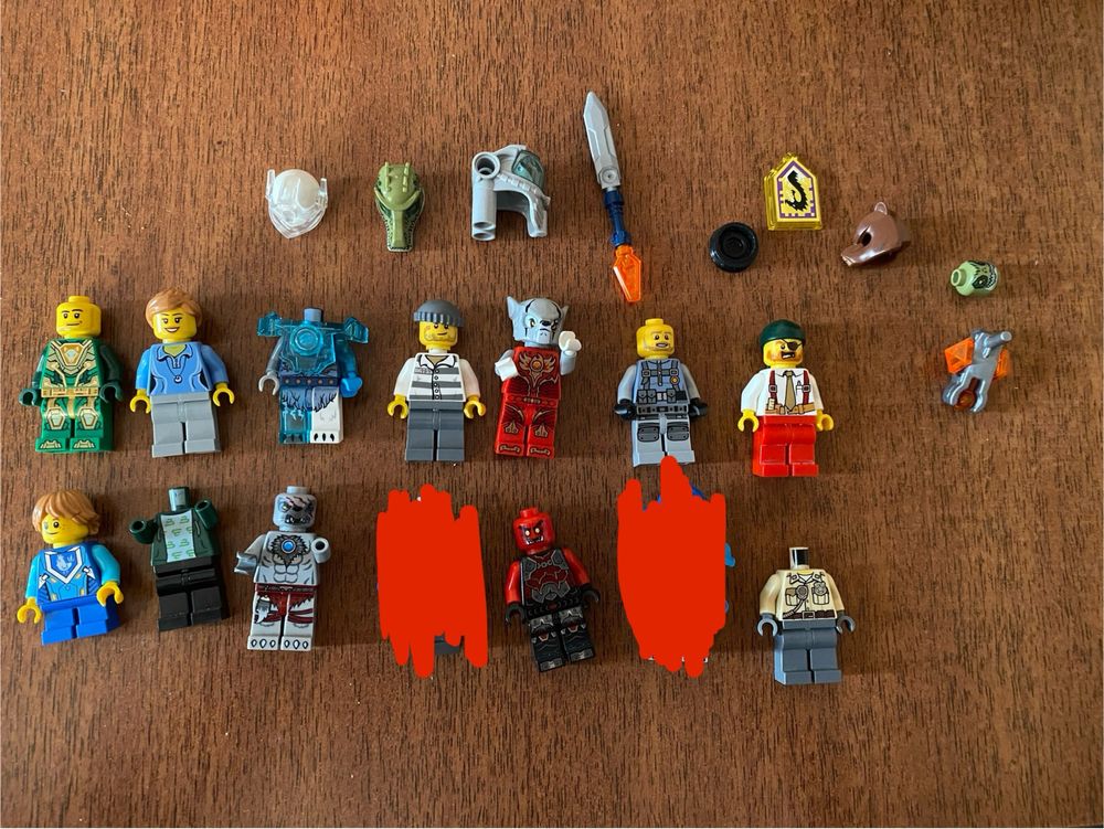 Lego Figurki Star Wars/Ninjago/Nexo +akcesoria