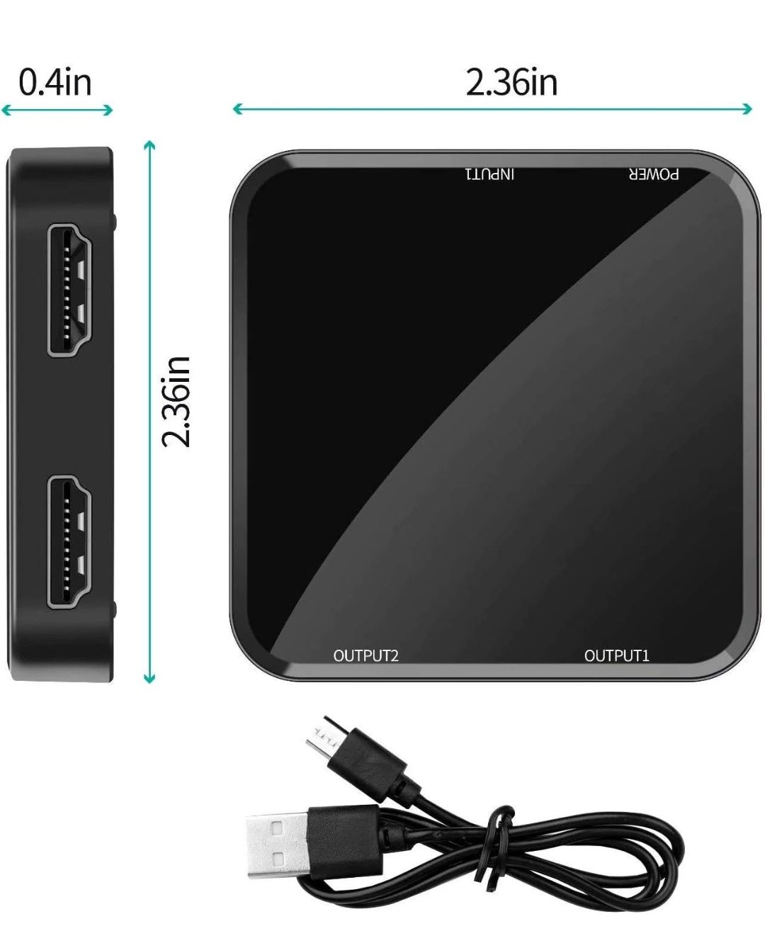 Tihokile HDMI Splitter 4K rozdzielacz nowy okazja