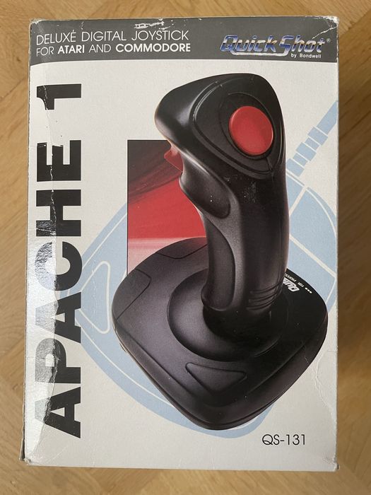 Joystick QuickShot QS-131 Apatch 1 joy retro gaming Atari Commodore