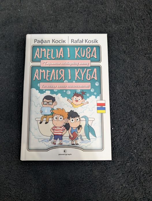 Książka polsko-ukraińska Amelia i Kuba