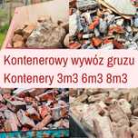 Kontenery wywóz gałęzi, liści, trawy i gruzu