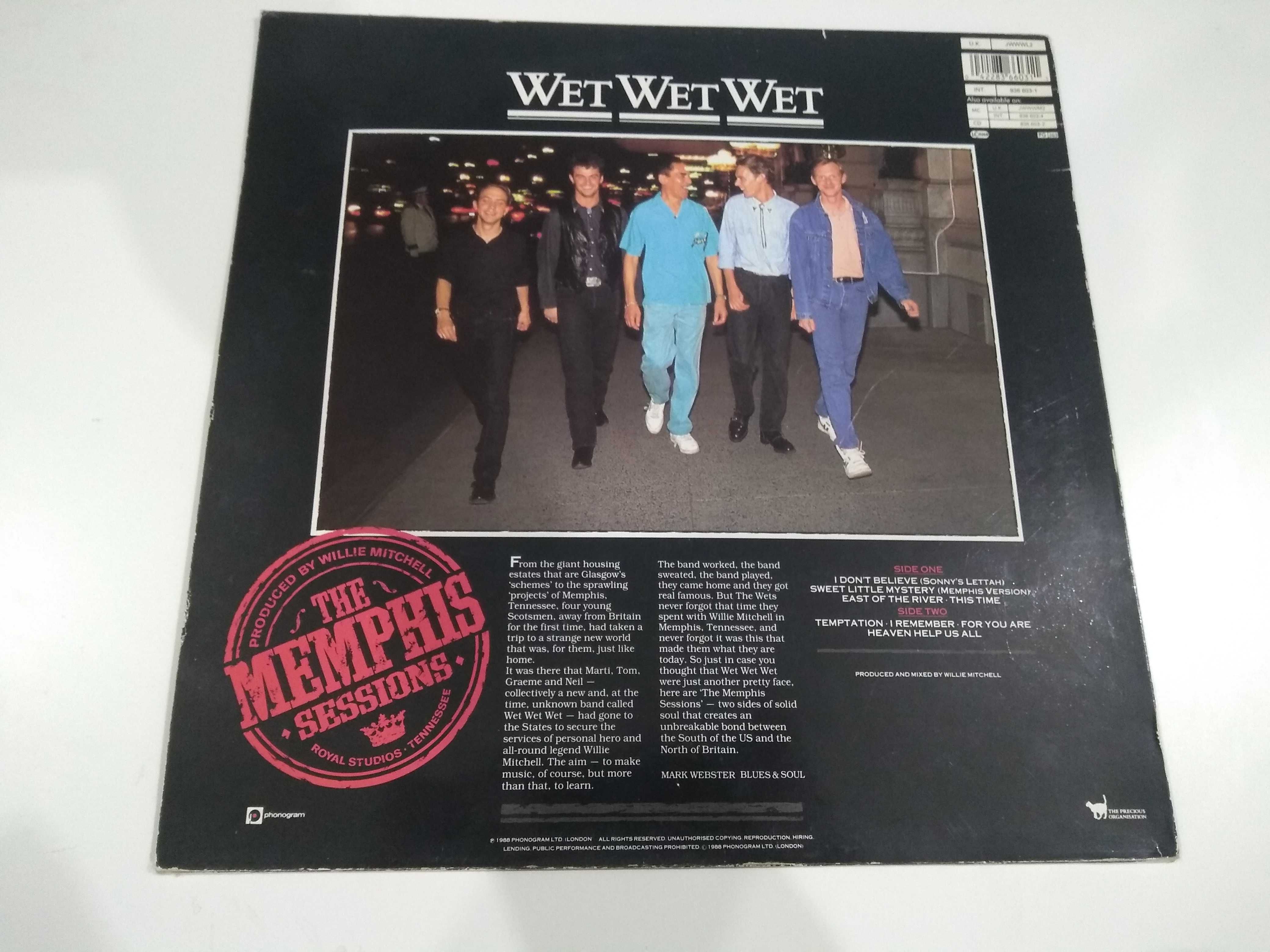 Dobra płyta - Wet Wet Wet The Memphis sessions