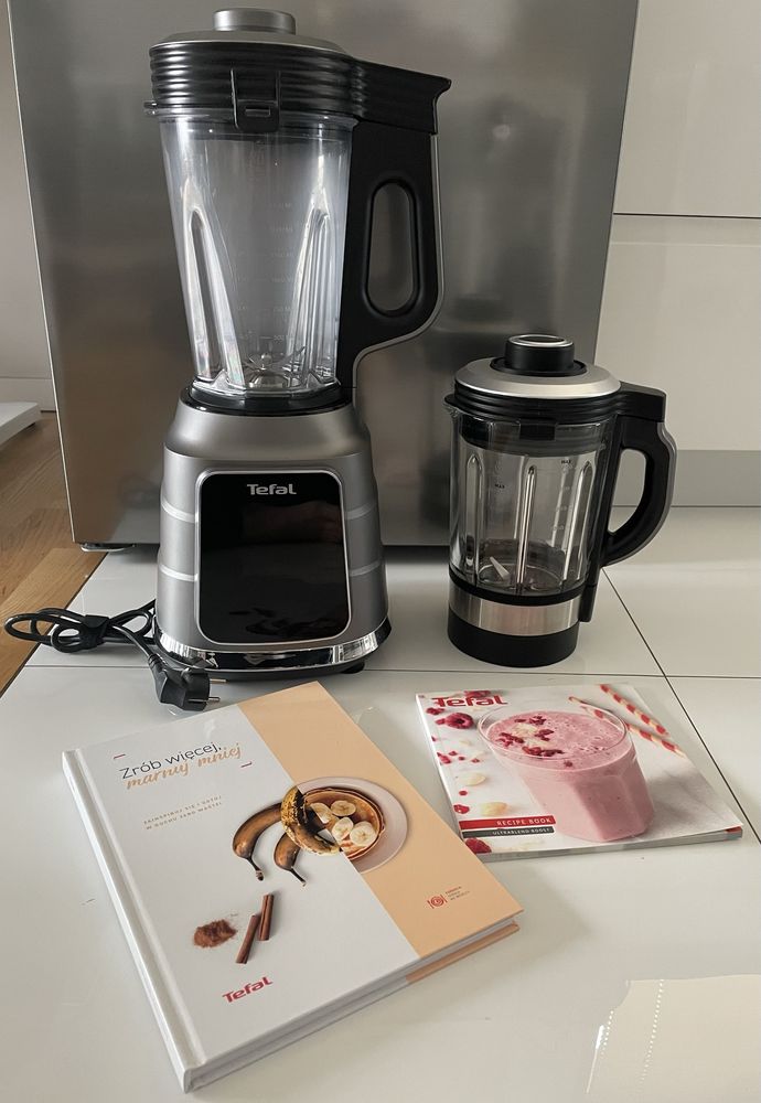 MAŁO UŻYWANY Tefal blender kielichowy Ultrablend Boost Vacuum BL985A31