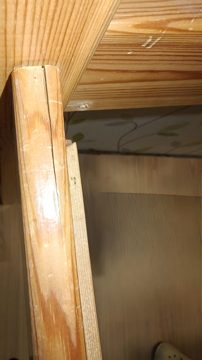 Кровать высокая двухъярусная